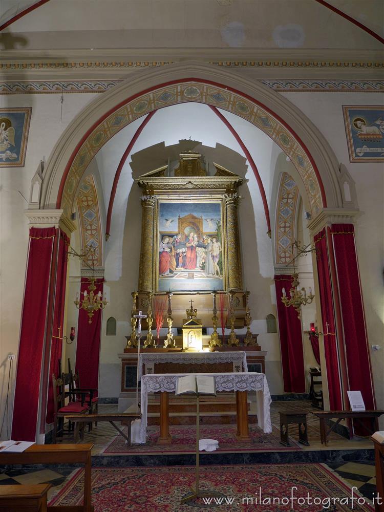 Montefiore Conca (Rimini, Italy) - Presbytery of the Church of St. Paul